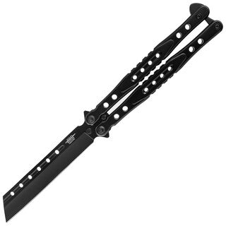 Nóż składany motylek Joker JK805 Full Black Coated
