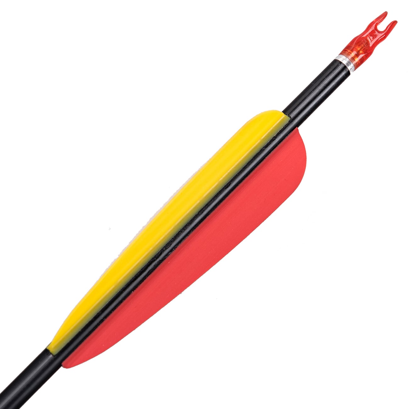 Strzała aluminiowa Poe Lang 30" 7,2 mm Black - zestaw 3 szt.