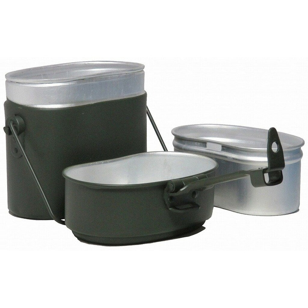 Menażka aluminiowa Mil-Tec typu BW 3-częściowa