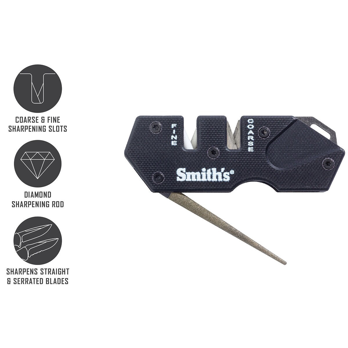 Ostrzałka Smith's PP1 Mini Tactical - Black