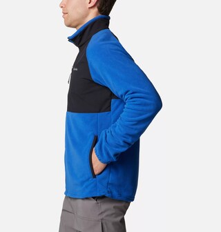 Polar Columbia Sage Peak Fleece - Mountain Blue/Black