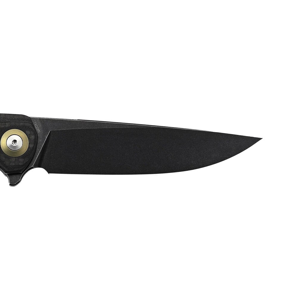 Nóż składany Bestech Knives Ascot - Wood/Black Blade