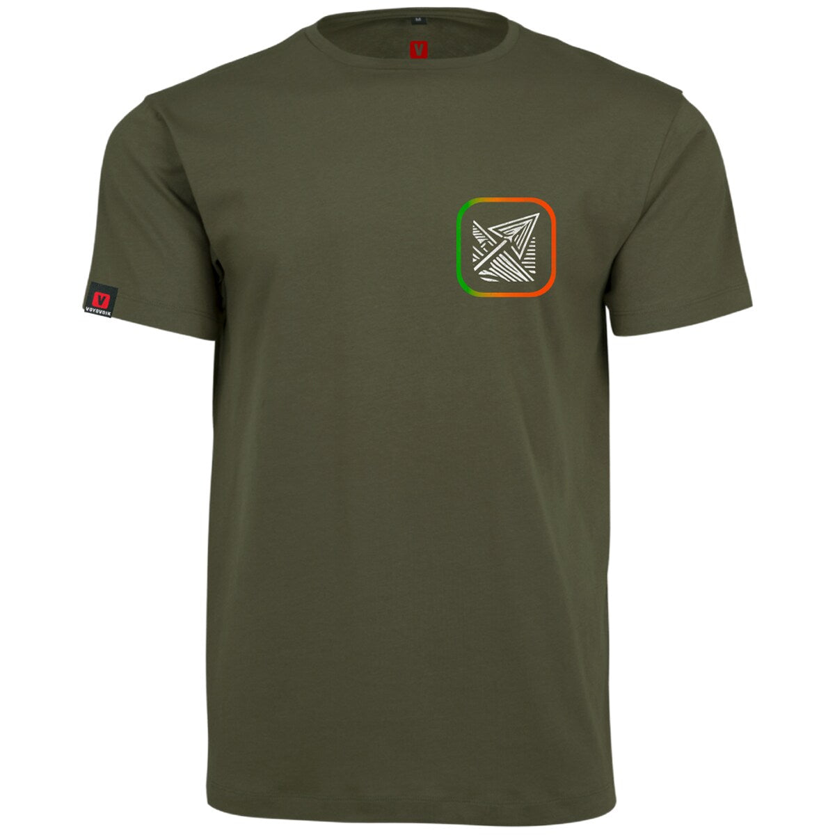 Koszulka T-shirt Voyovnik Trail Arrow - Olive