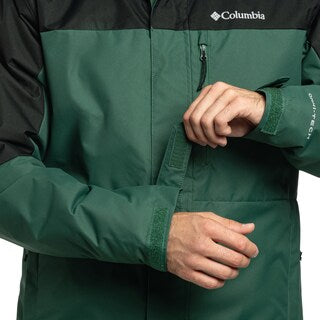 Kurtka Columbia Hikebound II Insulated Waterproof Jacket - Rain Forest/Black