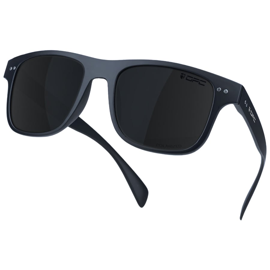 Okulary przeciwsłoneczne OPC Lifestyle J-Bay Matt Black Smoke Revo z polaryzacją