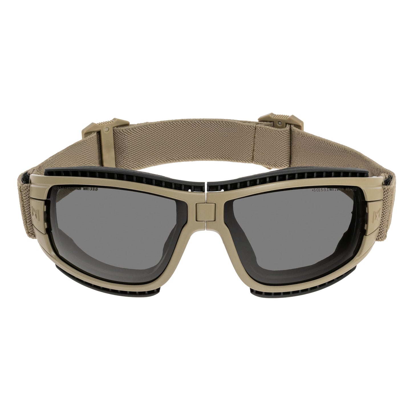 Gogle taktyczne Wiley X Lynx Clear/Grey - Tan