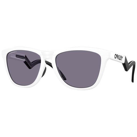 Okulary przeciwsłoneczne Oakley Frogskins Hybrid - Matte White/Prizm Grey