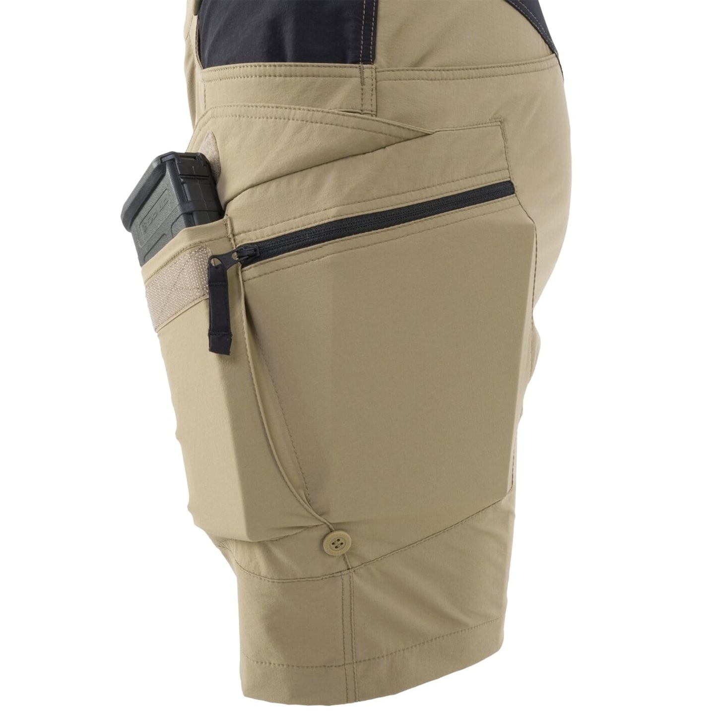 Szorty damskie Helikon OTP Nylon 8,5" - Khaki/Black