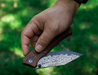 Nóż składany Civivi Tacticorix Wood - Brown