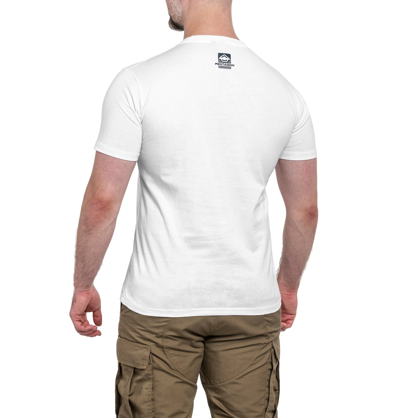 Koszulka T-shirt Pentagon Ageron "Hashtag" - White