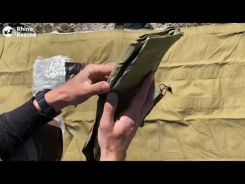Nosze ratunkowe Rhino Rescue Multi-Use Disposable Litter Sling - Olive