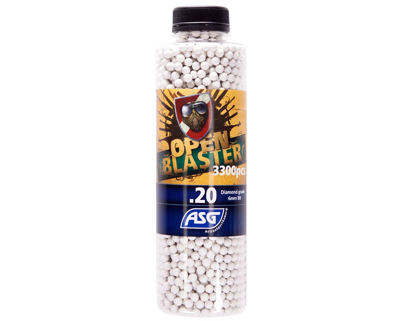 Kulki biodegradowalne ASG Open Blaster 0,20g 3300 szt.