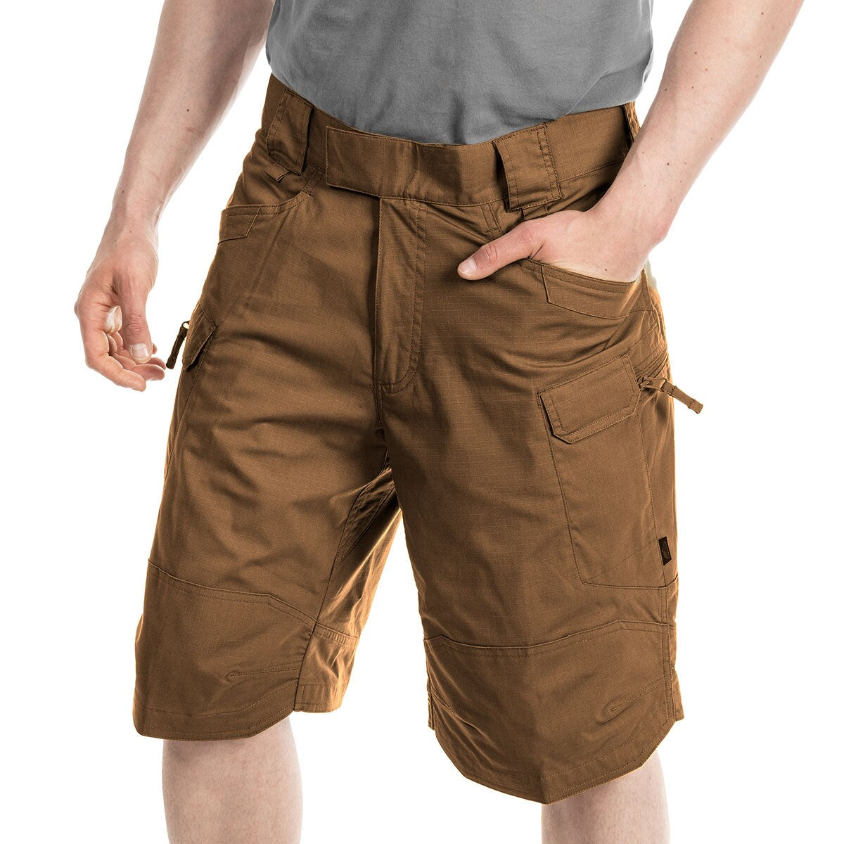 Szorty Helikon UTS 11" PolyCotton Rip-Stop - Mud Brown