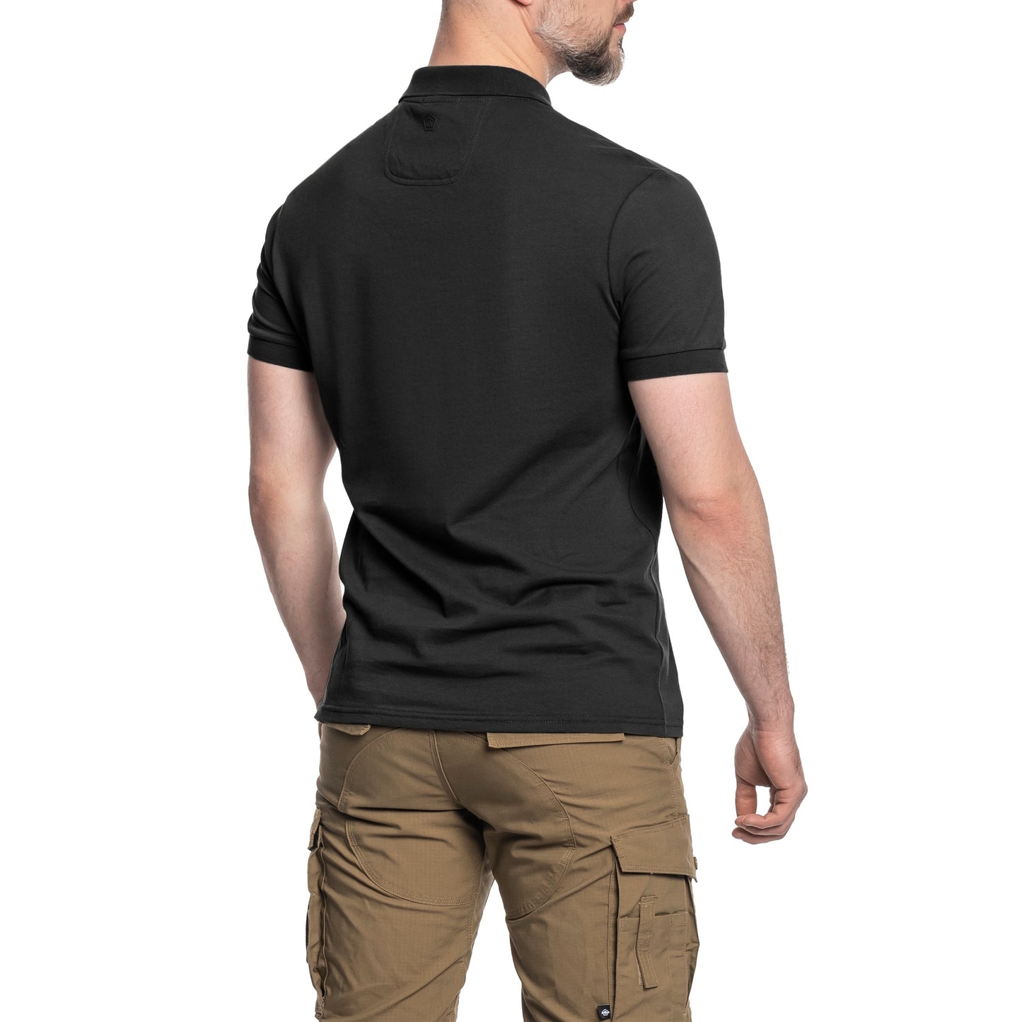 Koszulka polo Pentagon Moth Piquet - Black