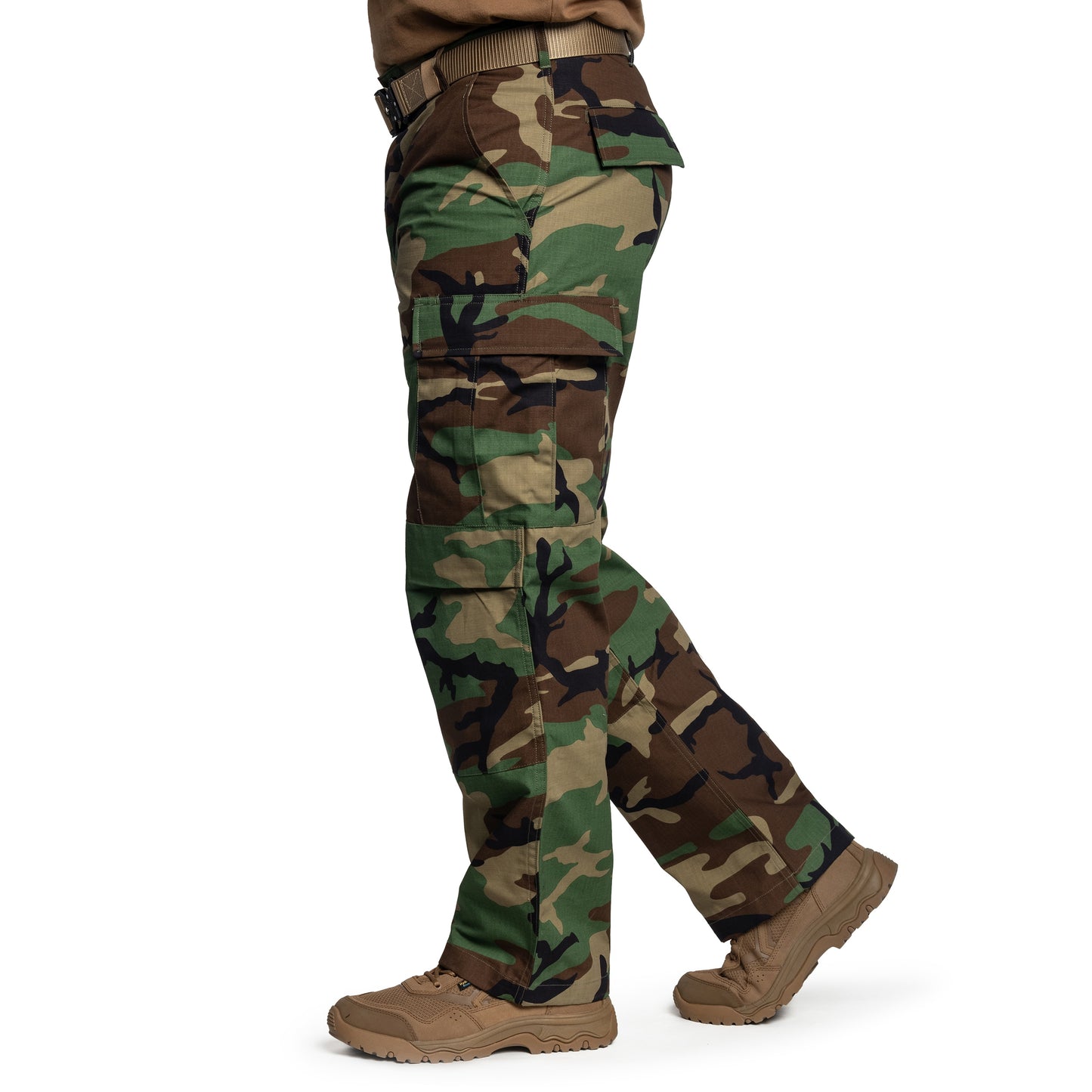 Spodnie Helikon BDU PolyCotton Rip-Stop - US Woodland