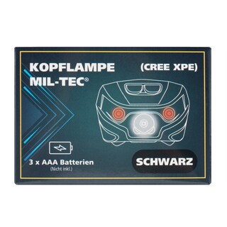 Latarka czołowa Mil-Tec CREE XPE - 200 lumenów