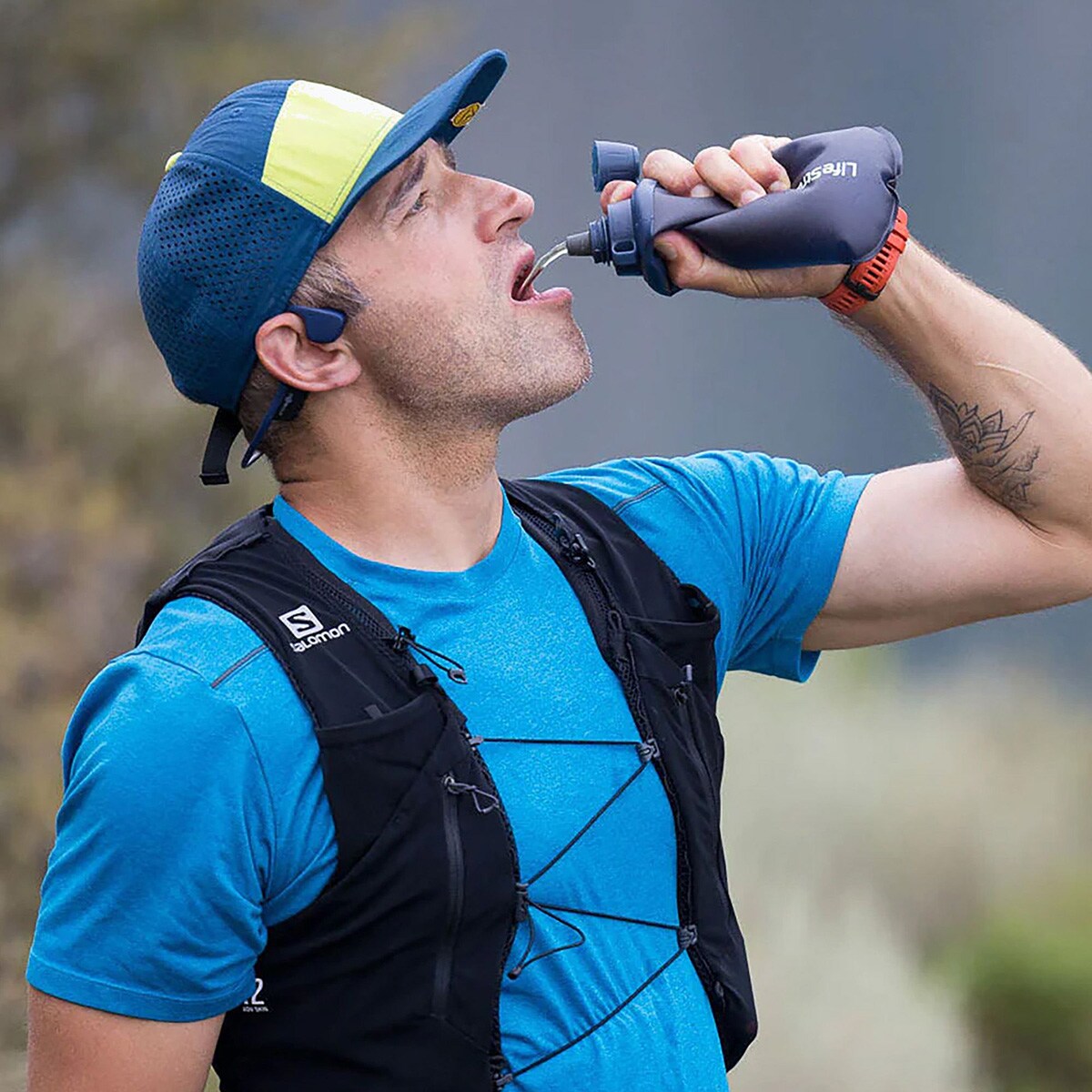 Butelka zwijana z filtrem LifeStraw Peak Squeeze 650 ml - Dark Gray