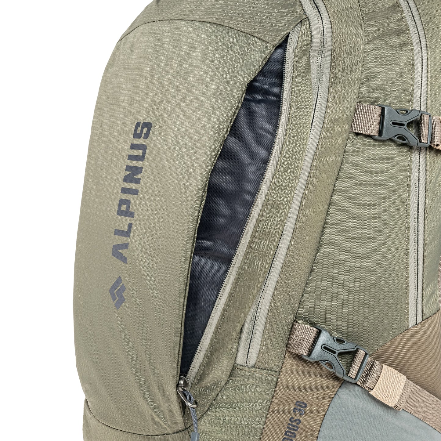 Plecak Alpinus Muddus 30 l - Piaskowo-Zielony