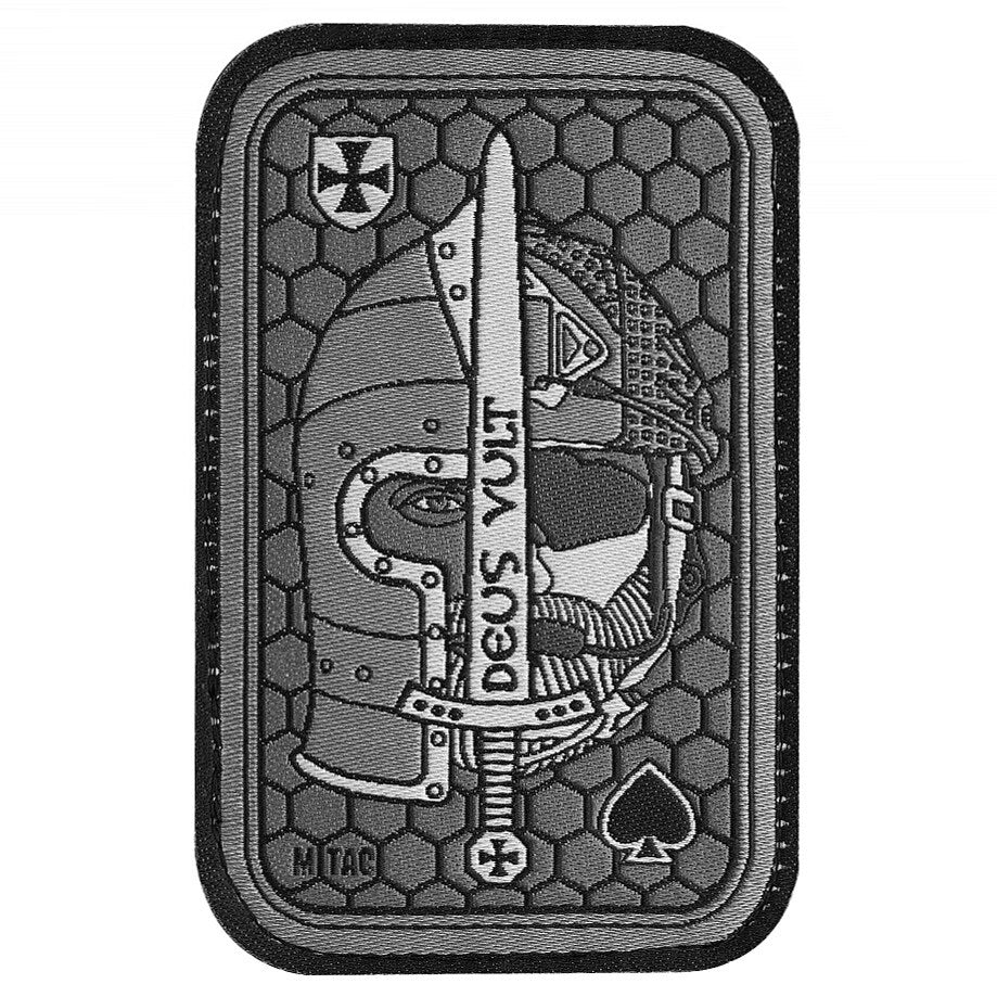 Naszywka M-Tac Deus Vult Ace Grey