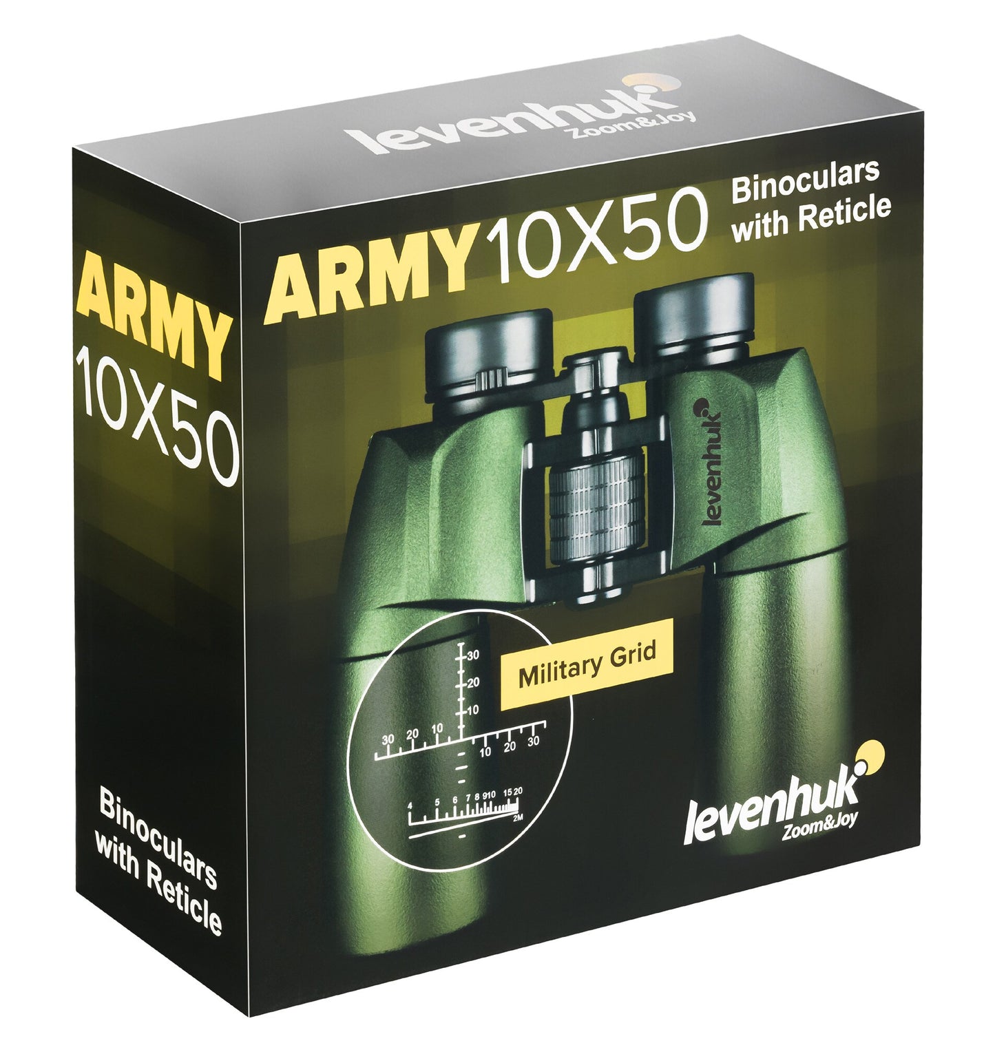 Lornetka Levenhuk Army 10x50 z siatką celowniczą