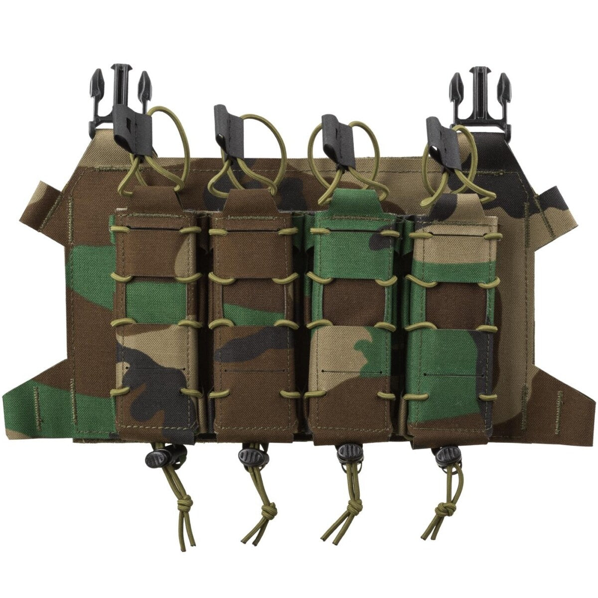 Ładownica Direct Action Skeletonized Quad SMG Flap - Woodland