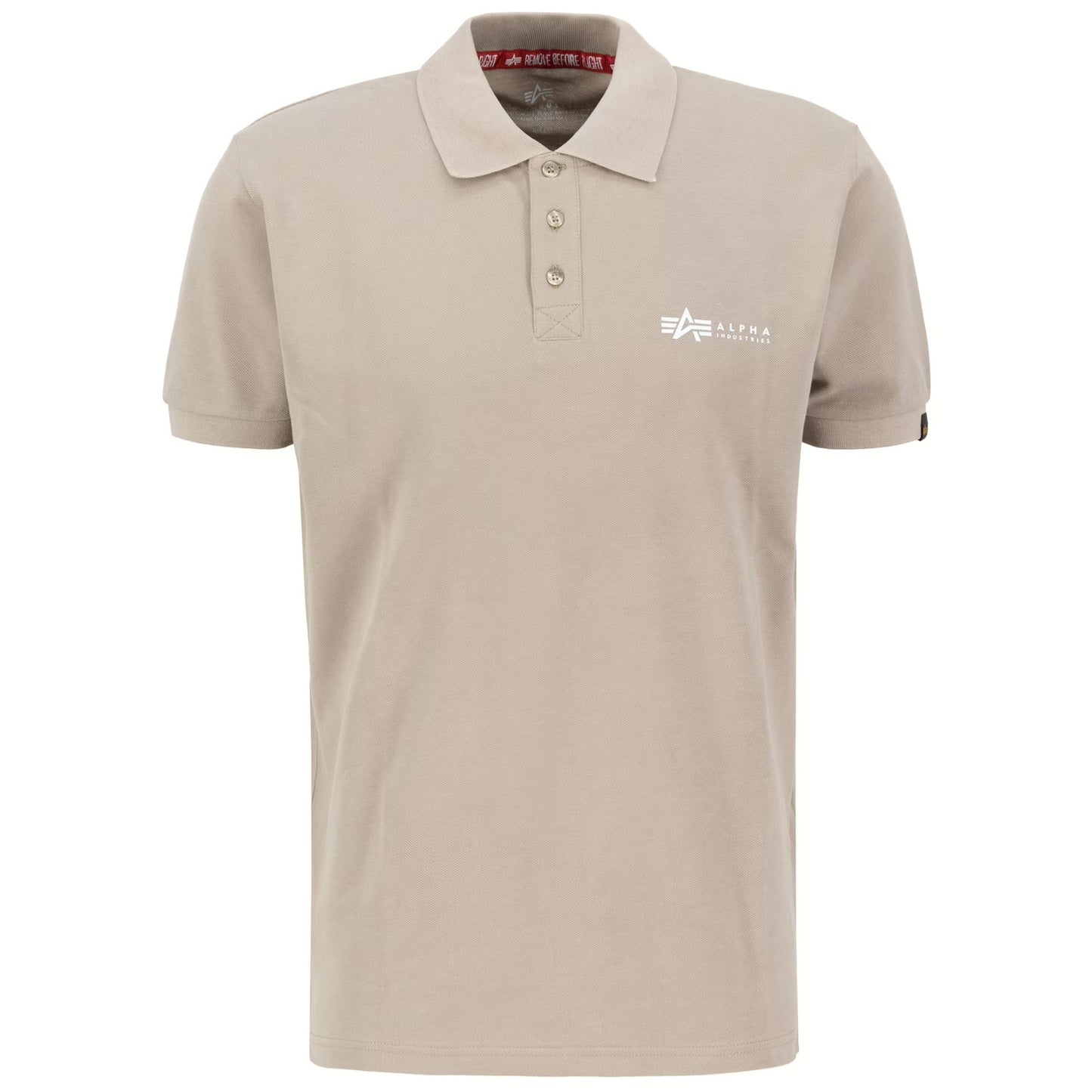 Koszulka Polo Alpha Industries Small Logo - Vintage Sand