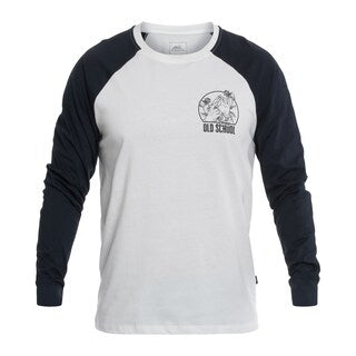 Koszulka Long Sleeve Helikon Old School - White/Black