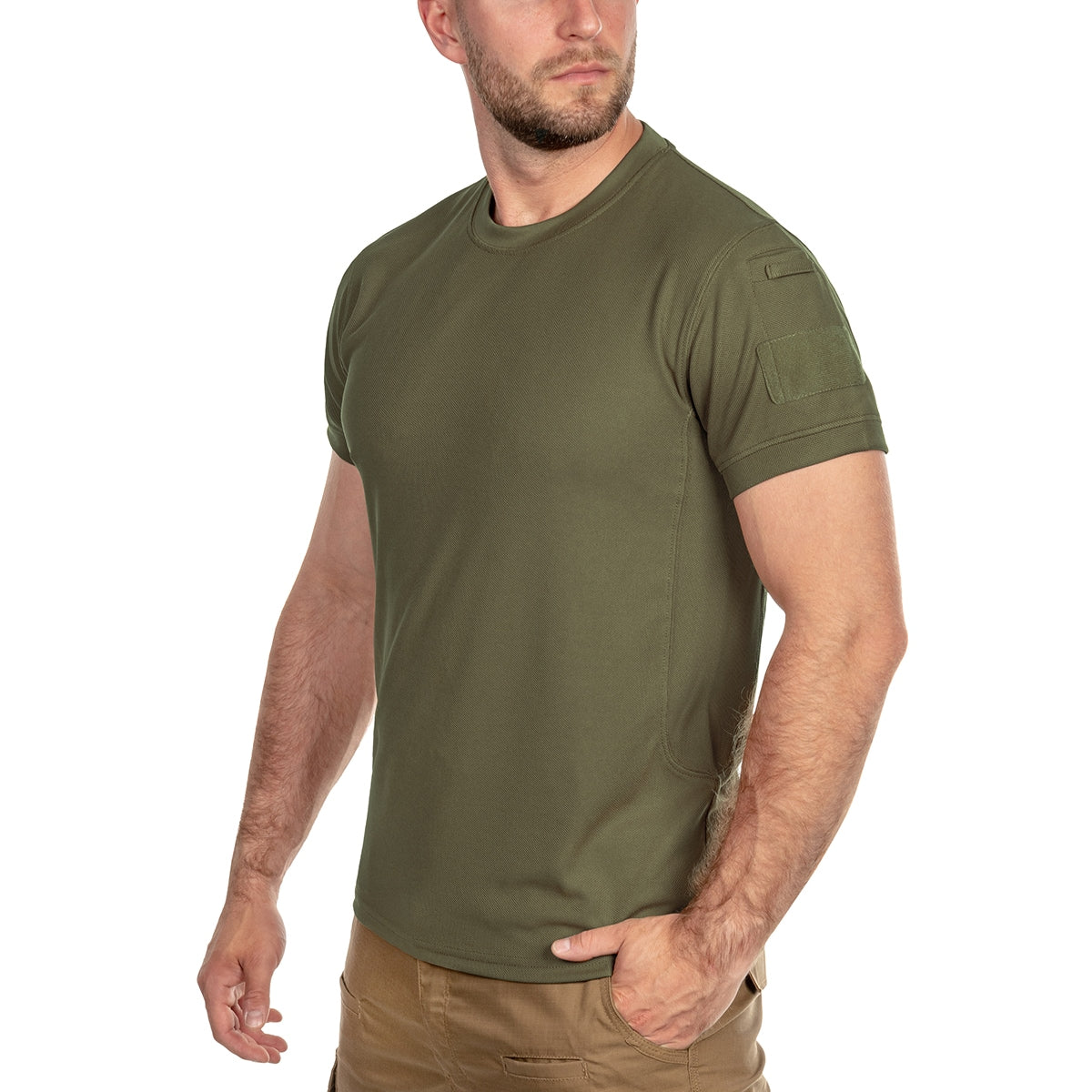 Koszulka termoaktywna Helikon Tactical T-shirt TopCool - Olive Green