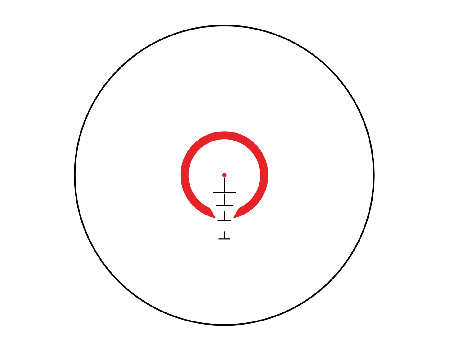 Luneta celownicza Bushnell 1-4x24 AR Optics BTR-1