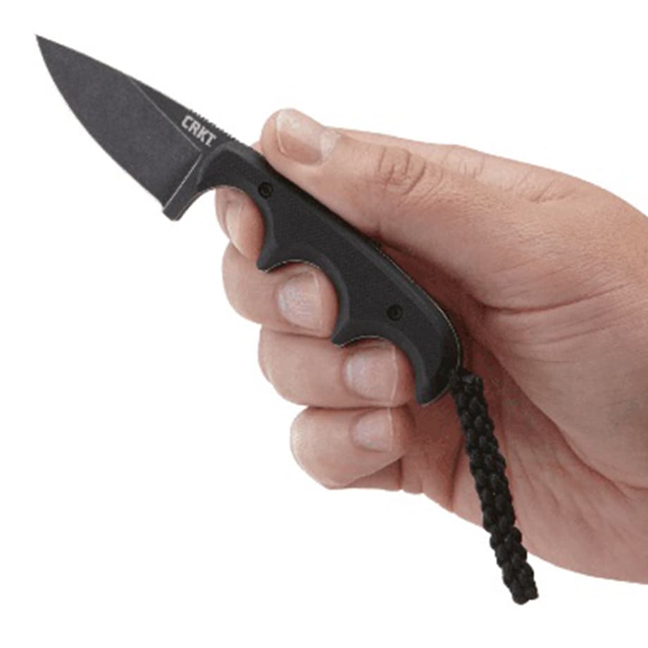 Nóż CRKT Minimalist Black Drop Point