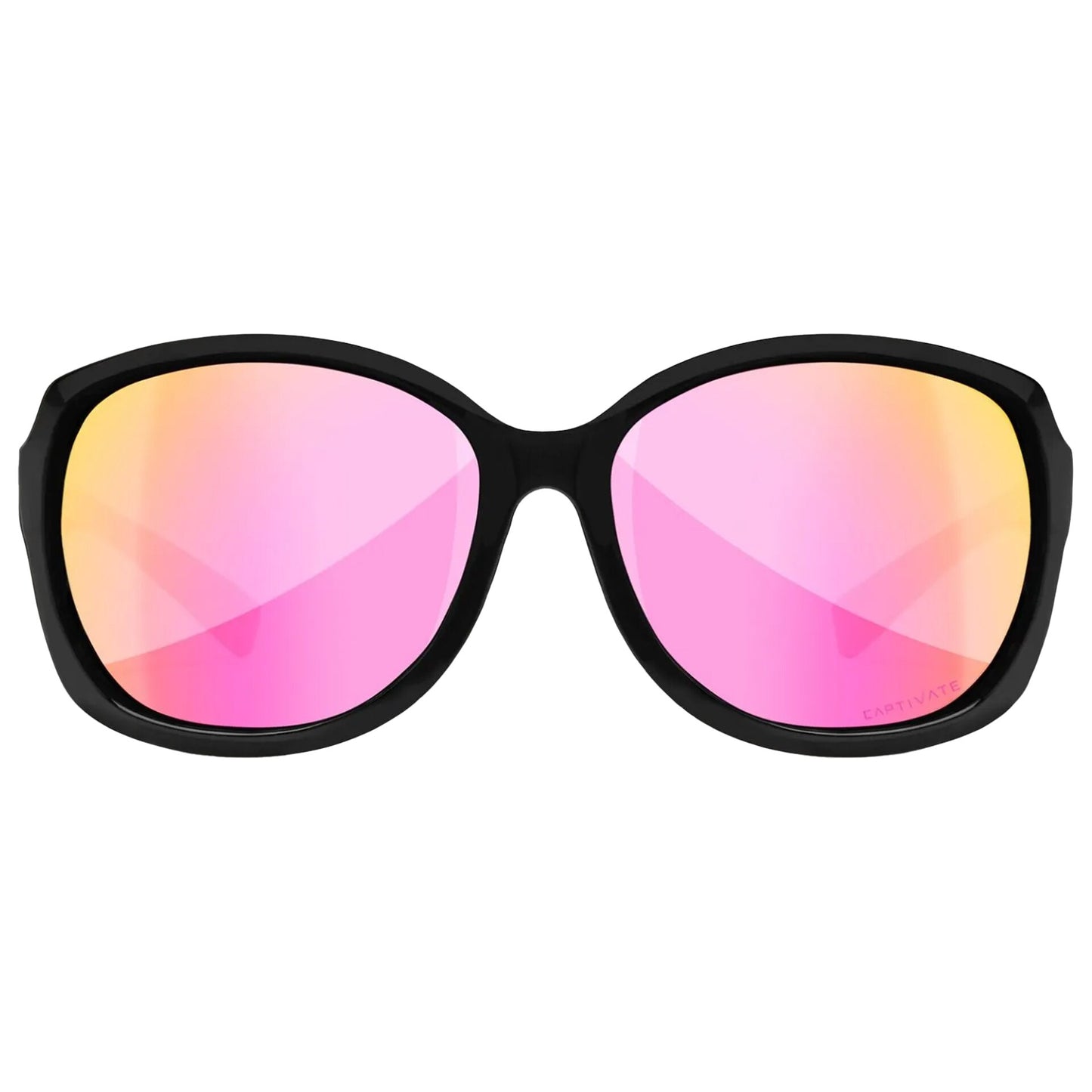 Okulary damskie Wiley X Mystique - Captivate Polarized Rose Gold Mirror/Gloss Black