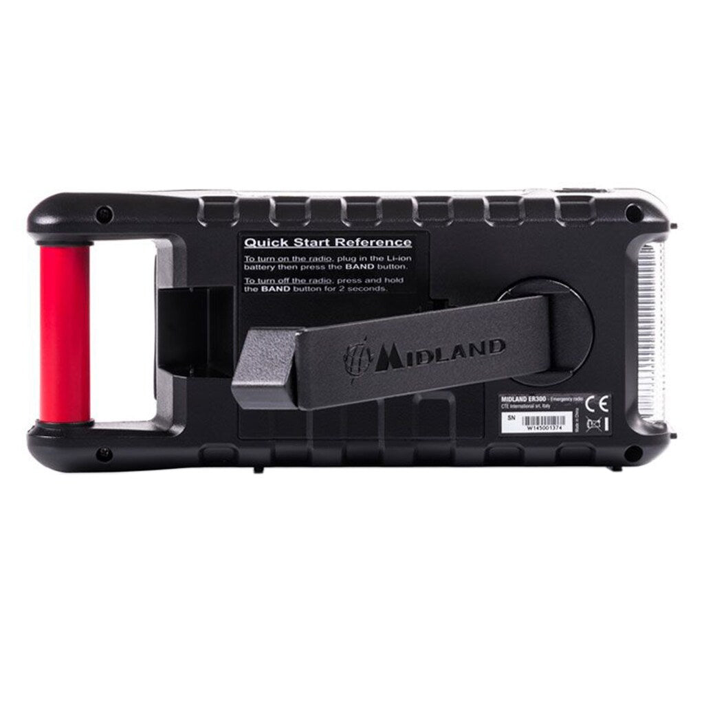 Radio alarmowe Powerbank Midland ER300 AM/FM