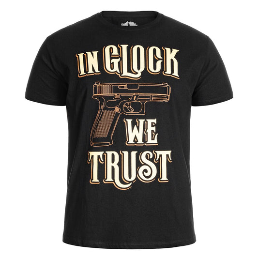 Koszulka T-Shirt War Hog In Glock We Trust - Black