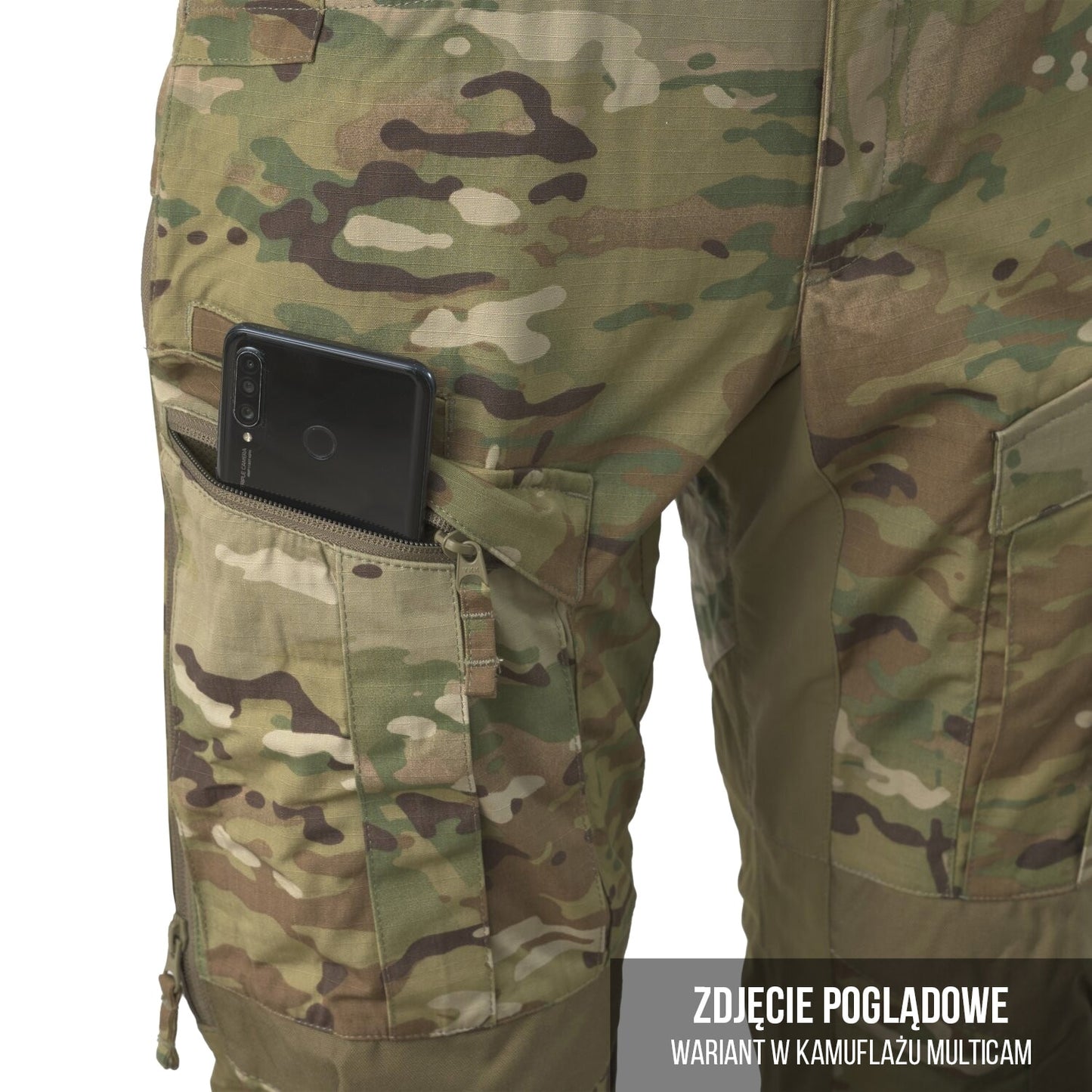 Spodnie Helikon MCDU NyCo Rip-Stop - MultiCam Black