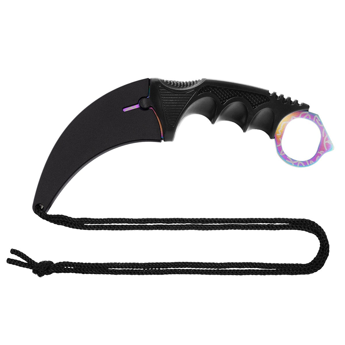 Nóż Karambit CS:GO - Spider Web Rainbow