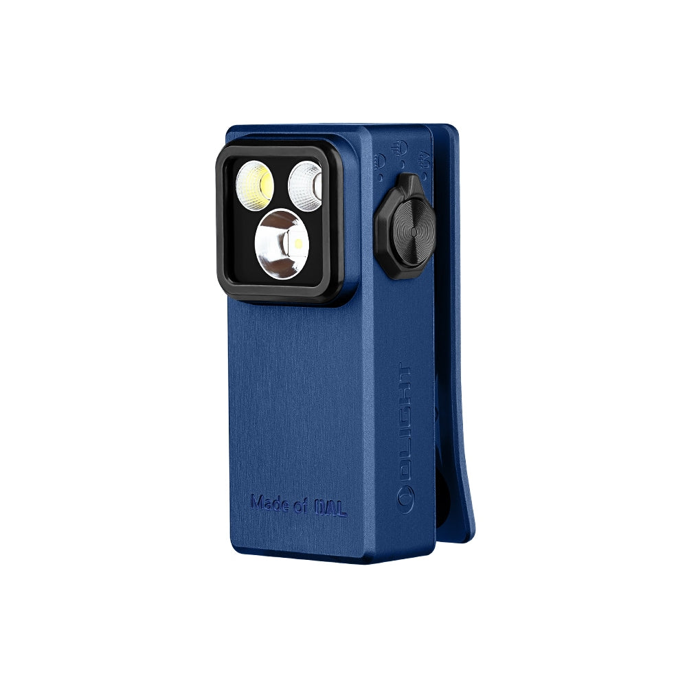 Latarka akumulatorowa Olight Oclip Ultra Navy Blue - 530 lumenów