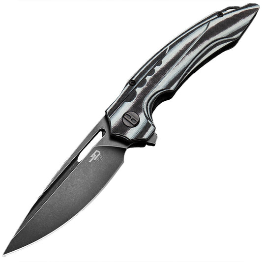 Nóż składany Bestech Knives Ornetta - Black / White