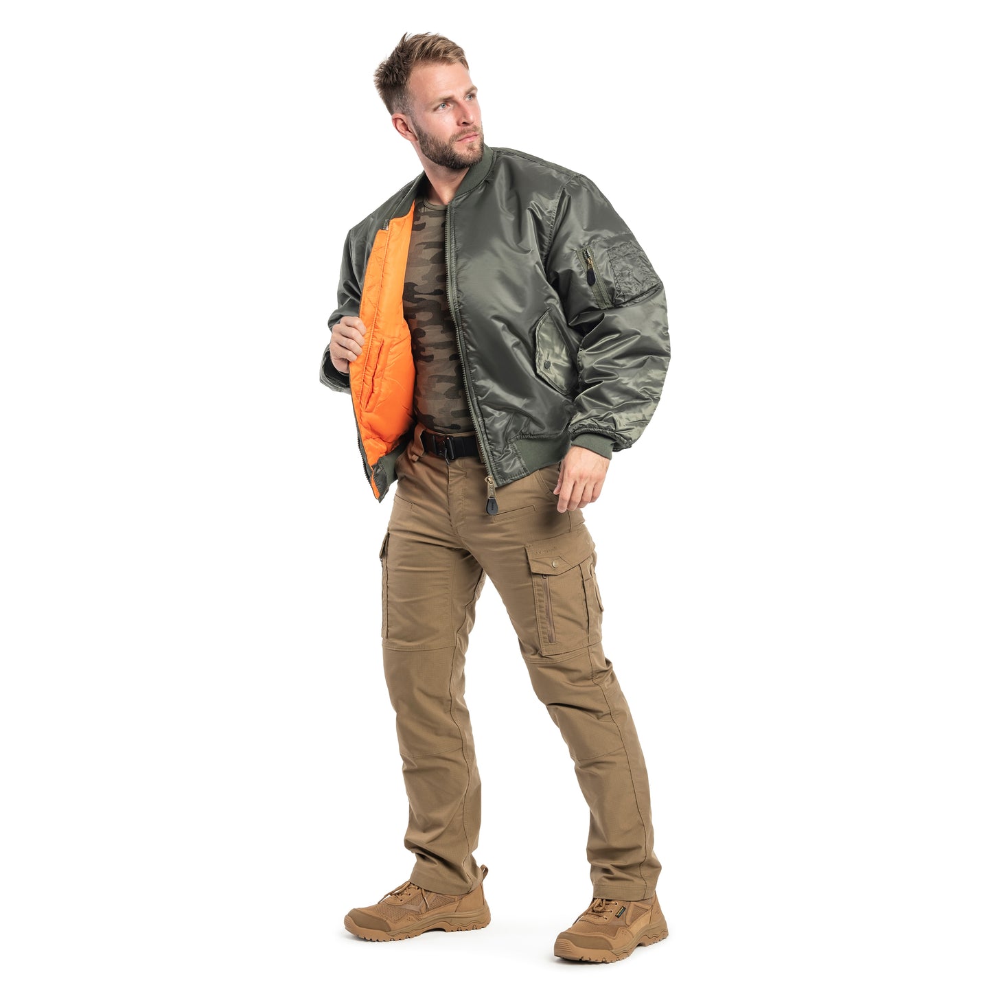 Kurtka Mil-Tec MA-1 US Flight Jacket - Olive