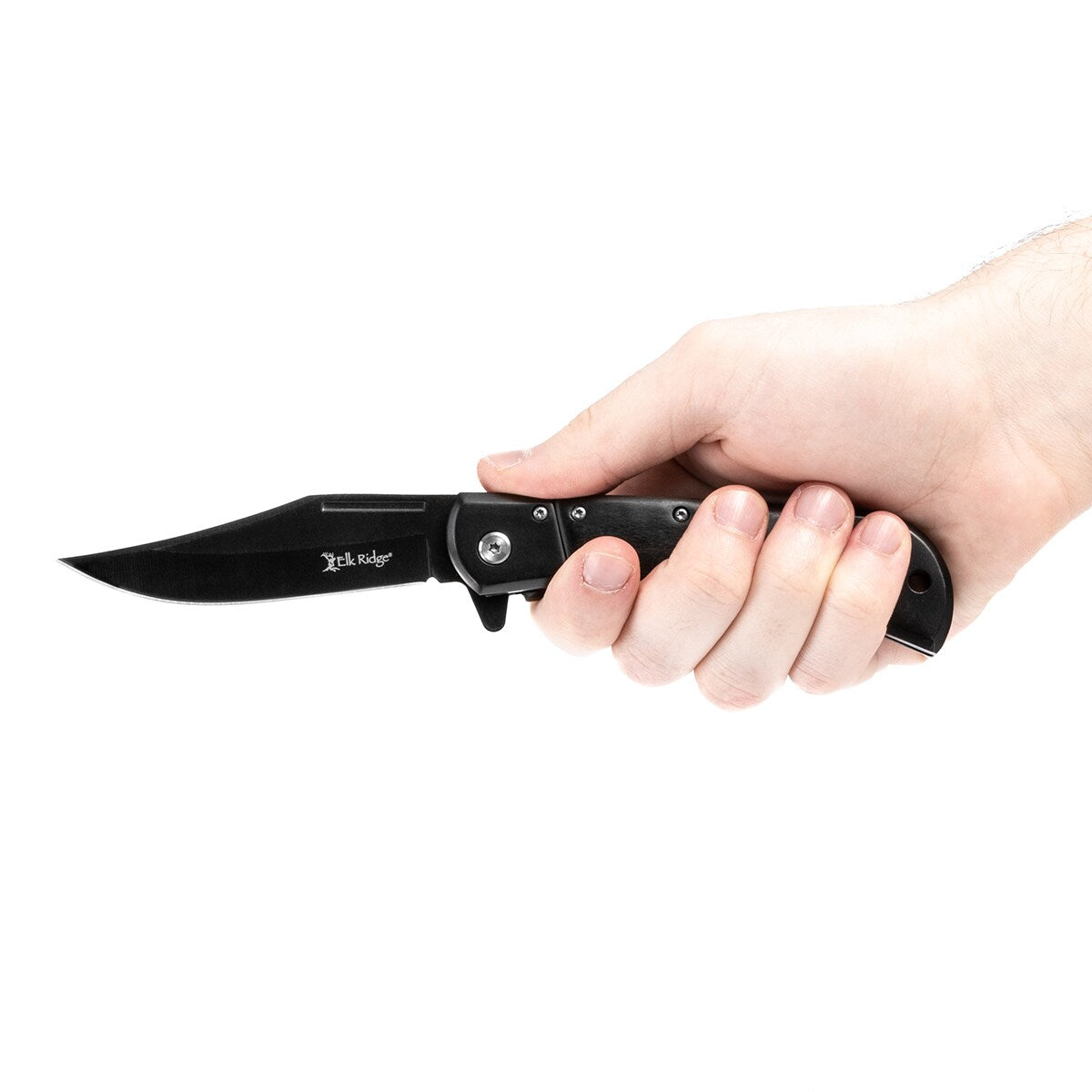 Nóż składany Master Cutlery Elk Ridge ER-A009BK Spring Assisted