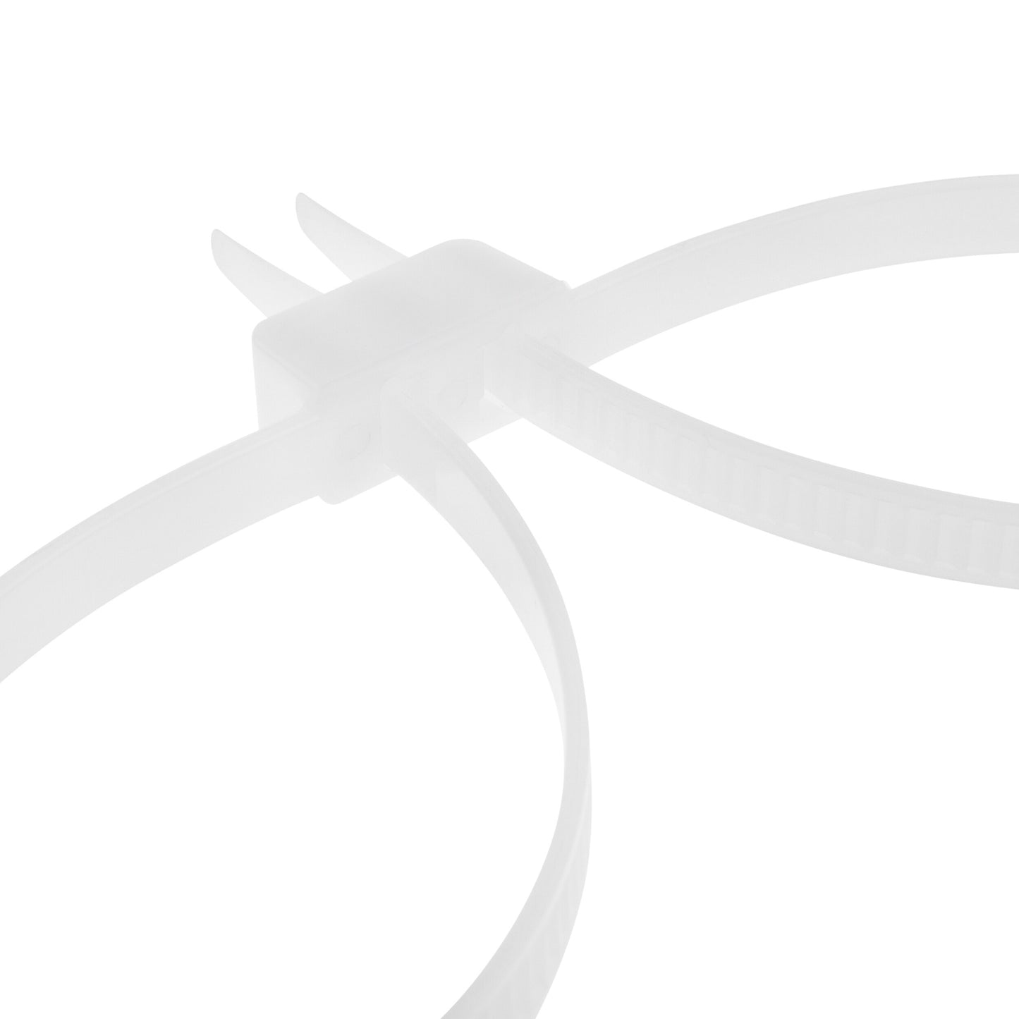 Kajdanki jednorazowe plastikowe Mil-Tec - White