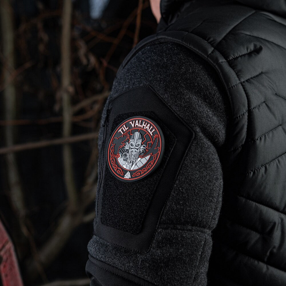 Naszywka M-Tac Til Valhall PVC Black/Red