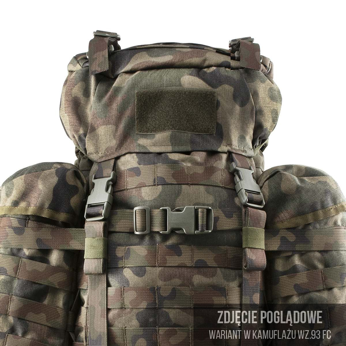 Plecak Wisport Raccoon 65 l wz.93 Pantera PL Woodland