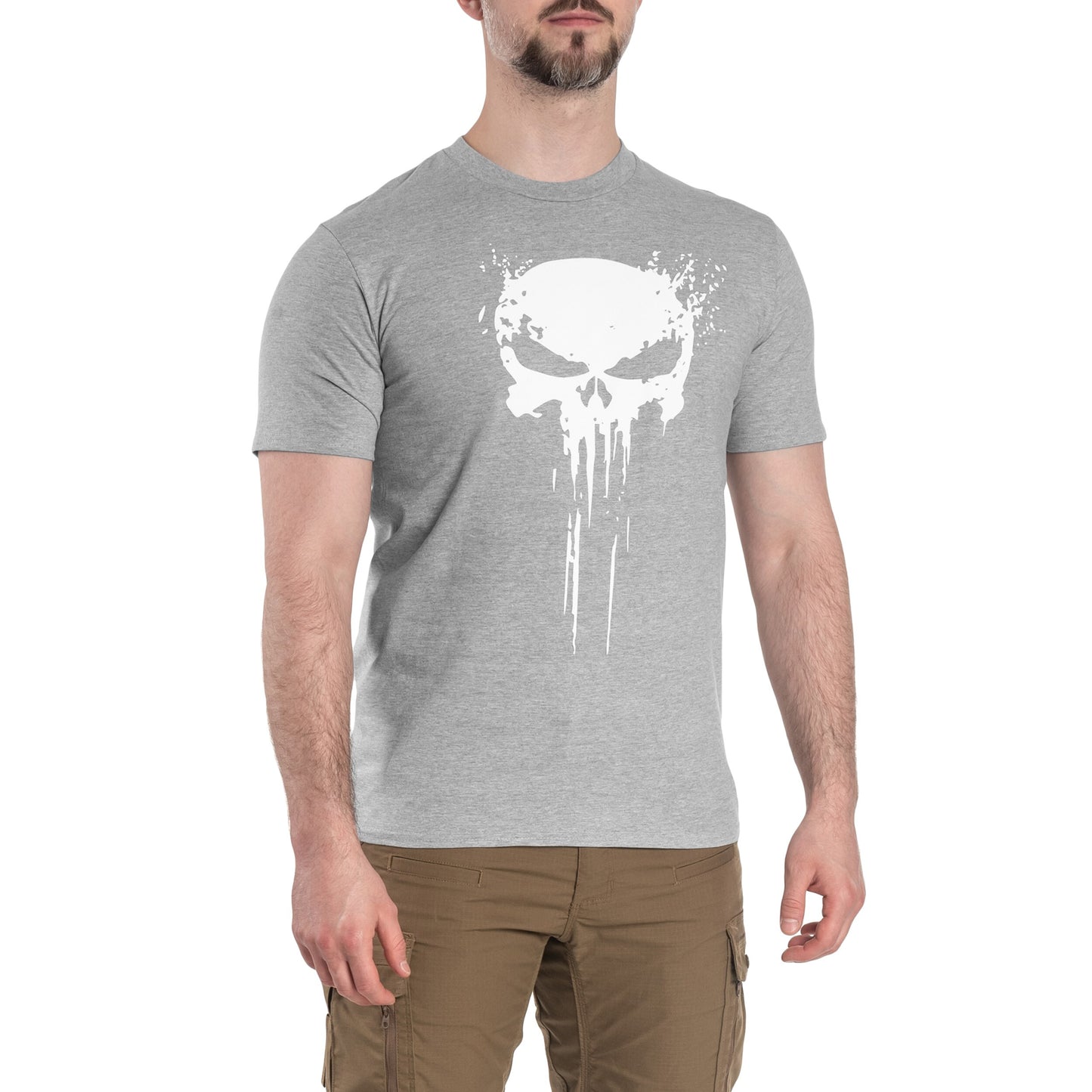 Koszulka T-shirt TigerWood Punisher - Szara