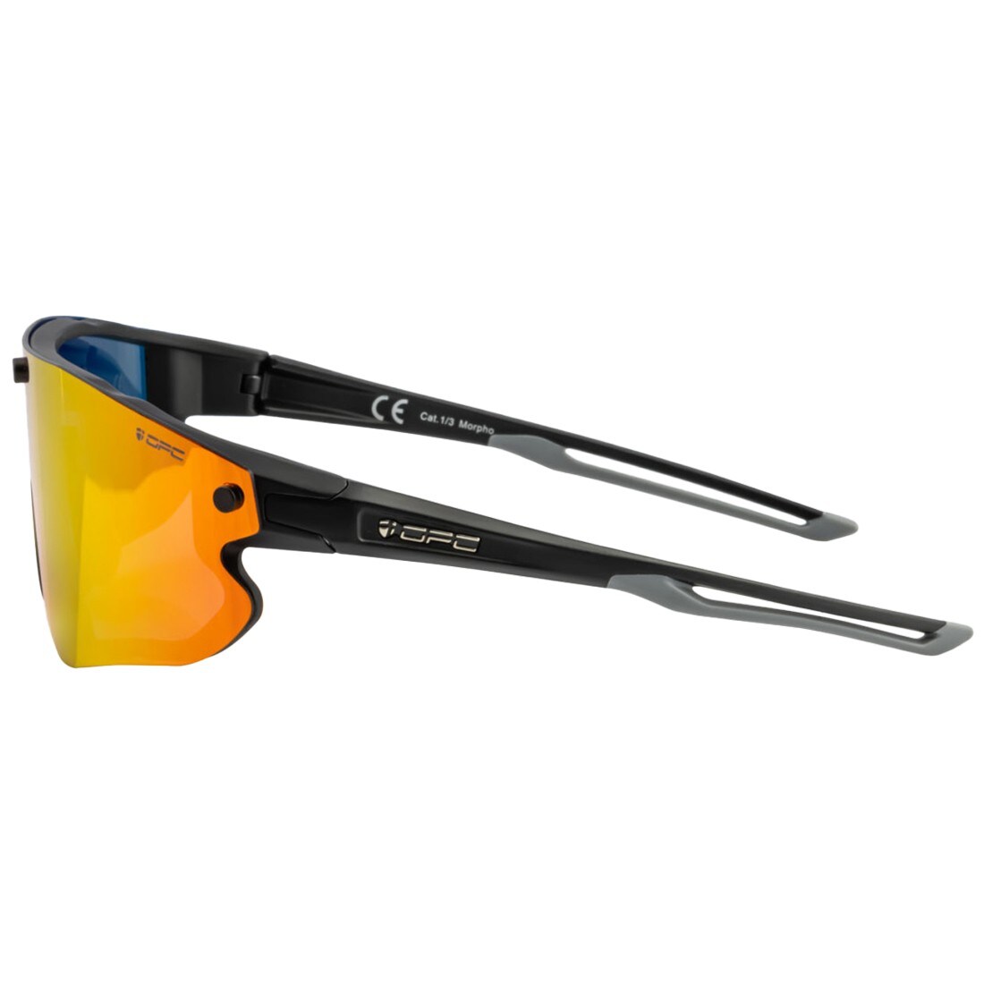 Okulary przeciwsłoneczne OPC All Round Morpho - Matt Black/Red/Yellow Set