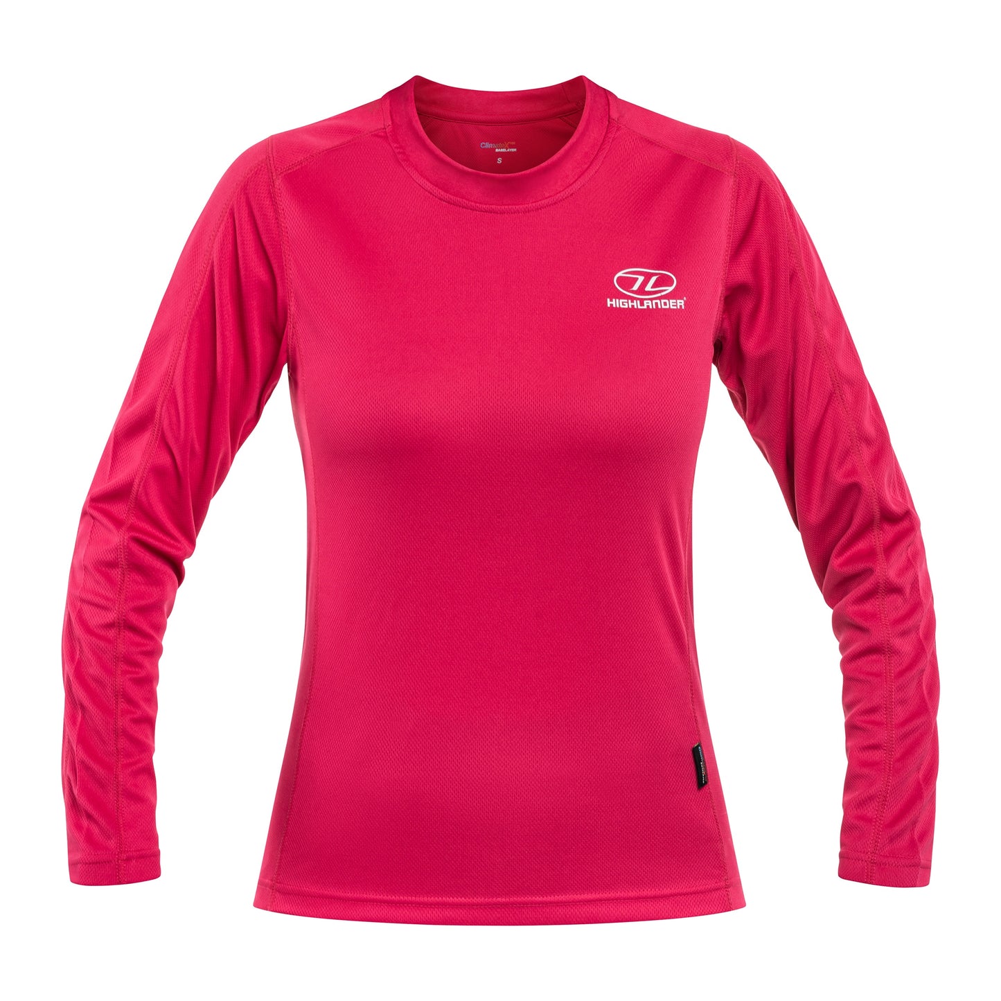 Koszulka termoaktywna damska Highlander Outdoor Long Sleeve Climate-X - Pink