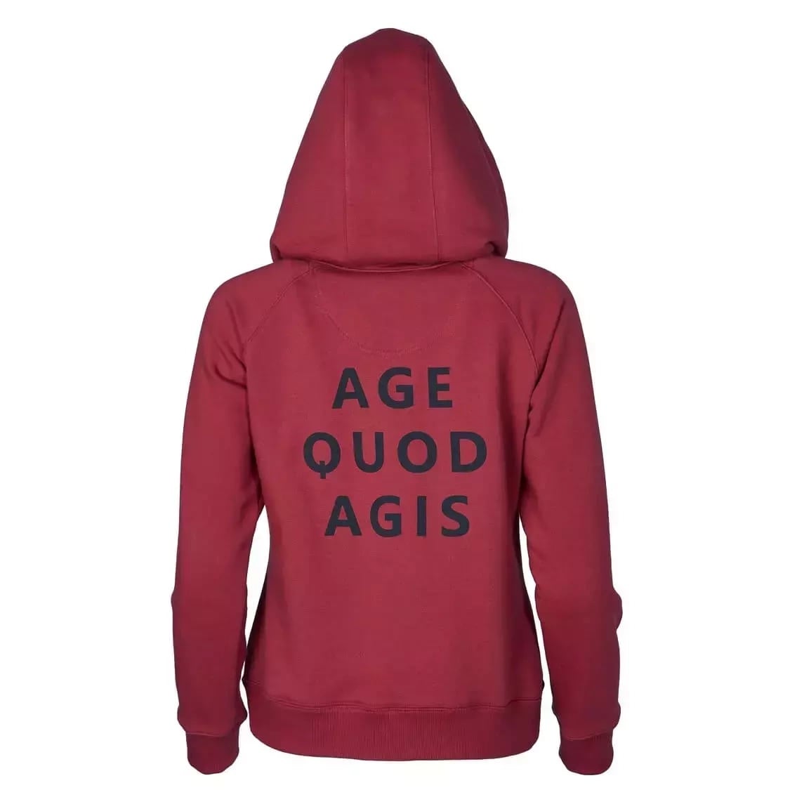 Bluza damska Durabo Super Hoodie - Beetroot Red