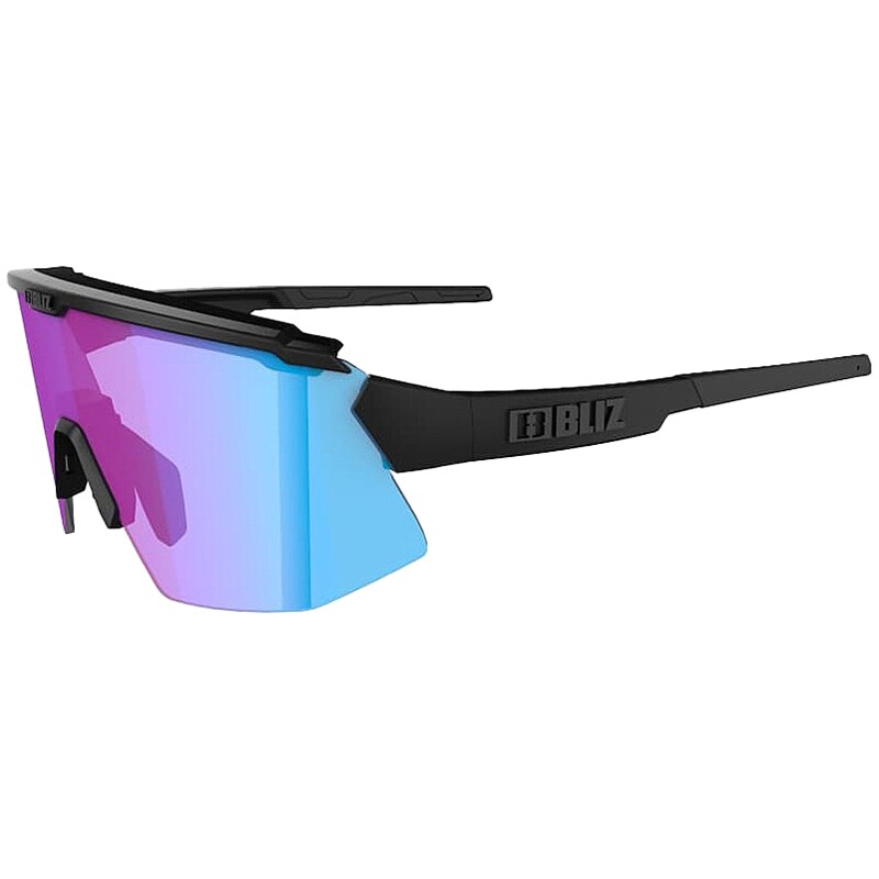 Okulary Bliz Breeze - Matt Black/Rose Violet Blue/Brown Silver