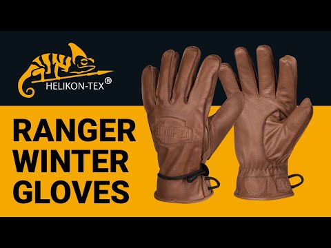 Rękawice Helikon Ranger Winter - U.S. Brown