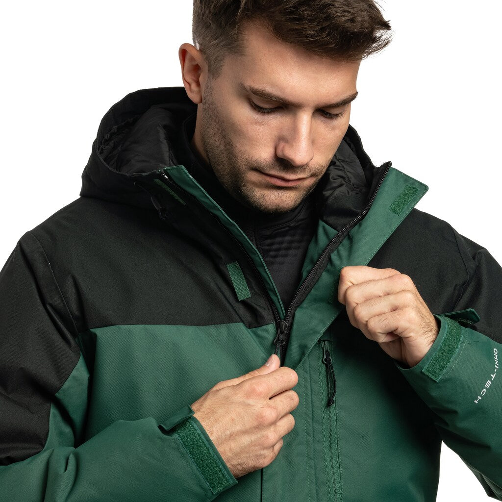 Kurtka Columbia Hikebound II Insulated Waterproof Jacket - Rain Forest/Black