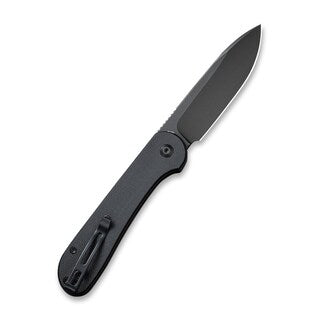Nóż składany Civivi Elementum Button Lock - All Black G10